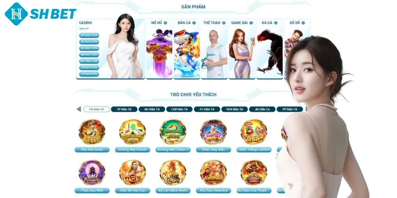 Thỏa sức giải trí với kho game phong phú, chất lượng cao - SHBET Chính Thức